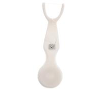 Healeved Dental Floss Holder for Oral Care Reusable Floss Accessory White Self-Cutting Design for Effective Teeth Cleaning