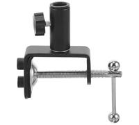 Healeved Desk Clamp C-clamp for Live Broadcast Stand Microphone Accessories Table Clamp Mic Arm Desk Mount over The Table Rod Stand