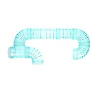 Healeved DIY Hamster Cage External Tube Plastic Maze Connector for Rats and Small Pets, Easy to Install Green Plastic Tunnel the Cage Playground