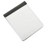 Healeved DIY Heat Transfer Leather Wallet Blank Card Holder Compact Lightweight Organizer for Women Portable Credit Id Business Card Case for Office Travel Use