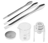 Healeved DIY Lipstick Craft Lipstick Making Tools Liquid Measuring Cups Plastic Silicone Convenient Kit for Beauty Enthusiasts at Home on The Go