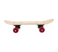 Healeved DIY Skateboard 43cm Maple Wood Double-Sided Hand-Painted Skateboard 4 Wheels, Individual Packaging, Suitable for ’s Outdoor Play and Learning Random Color Random Color