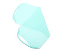 Healeved Double-side Exfoliating Back Scrubber Towel with Strap, Blue Bath Body Wash Cloth for Shower, Dead Skin Removal and Back Rubbing, Bathing Accessory for Home Use