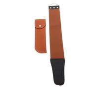Healeved Double Sided Barber Canvas Strop with Dual Side Cloth and Leather Surfaces for Razor Sharpening Flexible and Smooth the Touch for Manual at Home or Travel