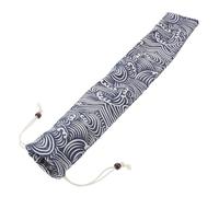 Healeved Drumstick Holder Bag with Drawstring Closure, Portable Soft Drum Mallet and Brush Storage Pouch, Universal Percussion Accessory Case for Practice and Travel