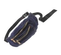 Healeved Elastic Women's Waist Bag Denim Pouch Shoulder Straps Crossbody Pouch Adjustable Waist Pack Fashion Hobo Bag for Travel