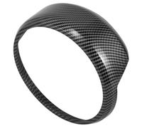 Healeved Electric Bike Headlight Trim Ring Carbon Fiber Headlamp Protector Compatible with U1 U+a U+b U1c U1s Electric Bicycle Headlight Ring Shield for Outdoor Riding