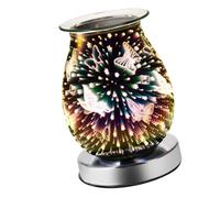 Healeved Electric Touch Butterfly Aroma Lamp Wax Warmer with Night Light, Fragrance Warmer Suitable for Ac230v Uk, Decorative Aromatherapy Light for Home and Office