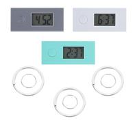 Healeved Electronic Digital Pocket Watch Keychain, Mini Portable Key Ring Watch for Students and Boys and, 3Pcs Lightweight Set for Outdoor and School Activities