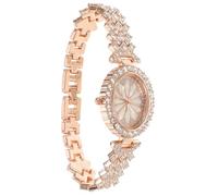 Healeved Elegant Rose Gold Women S Wrist Watch Lightweight Business Dress Ornament with Build Precise Timekeeping Suitable for Casual Party and School Wear