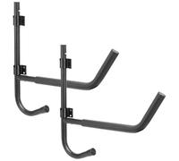 Healeved EVA Kayak Storage Holders High-density Protective Cotton 2 Sets Folding Kayak Rack Black Iron Wall-mounted Storage Indoor Home Use