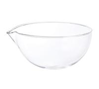 Healeved Evaporating Basin Glass 90Mm Round Bottom with Spout Laboratory Heating Container for Scientific Chemistry Use