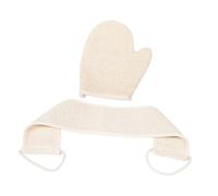 Healeved Exfoliating Shower Gloves Set Dual-sided Washable Body Scrubber Massage Texture for Deep Exfoliation for Bathing and Spa Use