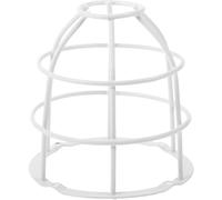 Healeved Explosion-Proof Metal Wire Lampshade Frame with Bulb Guard Cover, Stainless Steel Lamp Shade Bracket for Safety Lighting, Compatible with Sensor Network Lamps, Ceiling