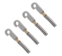 Healeved Eyeglasses Repair Kit Metal Material with Offset Spring Hinges 4pcs for Vision Frame Maintenance