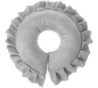 Healeved Face Massage Pillow Cradle Cushion for Massage Table Salon Spa Relax Grey Cotton Polyester 15.35X15.35X3.15In Comfortable Support