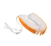 Healeved False Collar Prop for Women Neck Vintage Ruffle Collar Detachable Clown Accessories for Parties Stage Performance Elizabethan Costume for Women