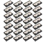 Healeved False Eyelash Packaging Boxes Set Keeps False Eyelashes Tidy and Prevents Crushing Heart-shaped 50pcs Made of Paper for Daily Life and Outdoors