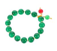 Healeved Fashion Bracelet for Women Featuring a Special Agate Beaded Design and Comfortable Wearing, a Fortune Wrist Chain for Everyday Use or Graduation Party, Lightweight Green Jewelry