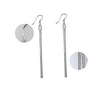 Healeved Fashion Silver Plated Long Tassel Dangle Earrings for Women Eye Catching Six Wire Design Easy to Wear Sold in One Pair Fashion Jewelry