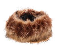 Healeved Faux Headband for Women Decorative Winter Ear Warmer Cozy and Comfortable Design Easy to Match with Coats and Sweaters for Moms Daughters and Friends Frost Brown