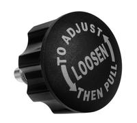 Healeved Fitness Pull Pin Knob for Exercise Bikes Replacement Part Black Thread 8.0mm Equipment Accessory for Home and Commercial Use