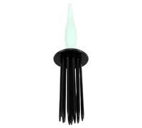 Healeved Fluffy Curl Rolling Comb for Curly Hair with Anti Static Design and Plastic Material, Compatible with Curling Irons, the Go Styling and Salon Use