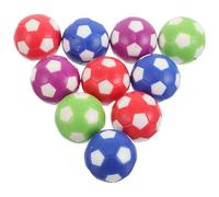 Healeved Foosball Table Replacement 28mm Standard Diameter 16pcs Abs Mini Footballs Wear Resistant Random Color for Table Soccer Game for Bars and Entertainment Venues
