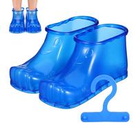 Healeved Foot Spa Soak Boots for Home Use PVC Foot Soaker Shoes with Easy Operation and Versatile Use Size 42 and Family Relaxation