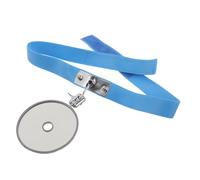 Healeved Forehead-mounted Reflector for Doctor, Otolaryngology Physician Examination Mirror, Lightweight Silicone and Stainless Steel Headband Mirror for Clinic Use, Camping Essentials