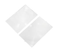 Healeved Fresnel Lens and Easy to Operate Design 90x140mm for Projector High Definition 2pcs Acrylic Pmma Material with High Transmission Suitable for Optical Experiments