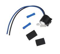 Healeved Fridge Defrost Thermostat for Refrigerator with Accurate Temperature Regulation and Automatic Defrost Feature, Plastic and Copper Material, Suitable for Home Freezer Cooling System
