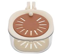 Healeved Fruit and Vegetable Washing Basket 2 in 1 with Lid and Handle, Multifunctional Drain Basket for Quick Cleaning and Kitchen Storage