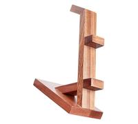 Healeved Game Controller Storage Holder for Headset Stand Wooden and with Stylish Simple Structure Design, Portable Display and Storage Use Brown Desk for Gaming Entertainment Area