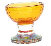 Healeved Glass Essential Oil Mixing Bowl Transparent Cup for Treatments Aromatherapy and Salon Use Lightweight Portable Beauty Tool