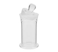 Healeved Glass Sample Bottle Lightweight and Easy to Carry Laboratory Sample Vial Made of Sturdy Glass for Research and Chemistry Use