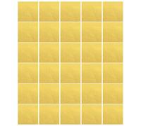 Healeved Gold Foil Paper for Candy Wrapping 500 Sheets Aluminium Foil Wrappers for Chocolate 3.94 X 3.94 in for Gift Packaging Party Favors Weddings Birthdays Baby Showers
