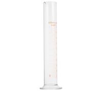 Healeved Graduated Cylinder for Science Experiments and Accurate Scale Design Ml High Borosilicate Glass with Stable Base at Home and Research Institutes
