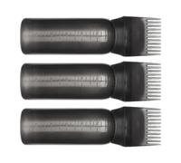 Healeved Graduated Root Applicator Bottles Suitable for Hair Oil Application 3 Pcs with Scale Design, 160ml Pp Comb Applicator Bottles Elegant and Simple Style for Hair Dyeing for Salon