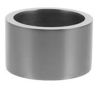 Healeved Graphite Ingot Mold for Casting Metals with Low Energy Consumption and Good Thermal Conductivity, Round Shape Suitable for Brass and Gold Crafting