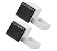 Healeved Guitar Chord Stamps Not Easy to Deform High Durability Abs Rubber Material 2pcs Chord Training Tool for Ukulele and Stringed Instruments for Beginners and Music Practice