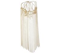 Healeved Hair Chain Jewelry for Women Alloy Tassel Headpiece Egyptian Style Bridal Accessory Lightweight Hair Ornament for Daily Wear and Special Events