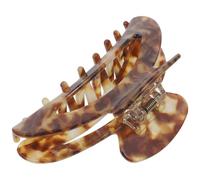 Healeved Hair Claw Clip Large with Strong Hold Hair Styling Tool Acetate Sheet Easy to Use Marble Pattern for Women and Teen Girls for Banquet and Cooking