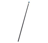 Healeved Halloween Wizard Staff Prop with Blue Plastic Material, Comfortable to Hold and Safe Edges, for Haunted House or Stage Theater Halloween Cosplay and Costume Accessories