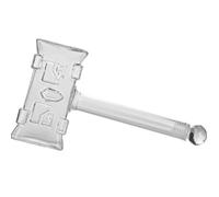 Healeved Hammer Shaped Glass Wine Decanter Portable Liquor Decanter Set Designed to The Taste of Wine for Drinking