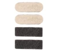 Healeved Hand Warmer Replacement Catalyst Pads Lightweight Ceramic Fiber Heating Pads 4pcs Fast Heating Feature for Pocket Warmers for Sports Scenes and Office Use