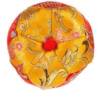 Healeved Handcrafted 3.5-Inch Embroidered Cotton Buddhist Sound Bowl Cushion Prayer Bowl Pad for Meditation and Holder in Uk
