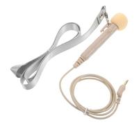 Healeved Handheld Wired Microphone for Voice Amplifier, Portable Tiny Microphone with On/Off Switch, Yellow Mini Mic for Teaching, Public Speaking, Tour Guides, and Presentations