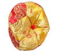 Healeved Handmade 5-Inch Gold Singing Bowl Cushion Pad Cotton Mat Sound Bowl Holder for Tibetan and Meditation Instruments