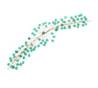 Healeved Handmade Crystal Wedding Headband for Brides Rhinestone Headpiece with Lightweight Soft Chain Design Elegant Bridal Hair Accessories for Various Gown Styles